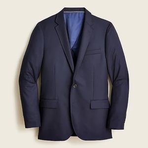 NWT J.Crew Legacy Ludlow Blazer Navy Blue Size 38S